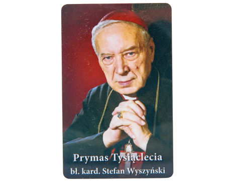 Karta Z Modlitwą - Prymas Wyszyński