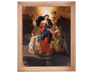 Obrazek w ramce Matka Boska Rozwiązująca Węzły