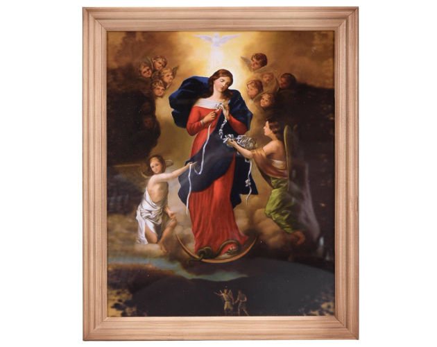 Obrazek w ramce Matka Boska Rozwiązująca Węzły