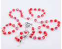 Różaniec kryształkowy czerwony