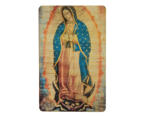 Karta z Modlitwą Matka Boża z Guadalupe – Obrazek Religijny
