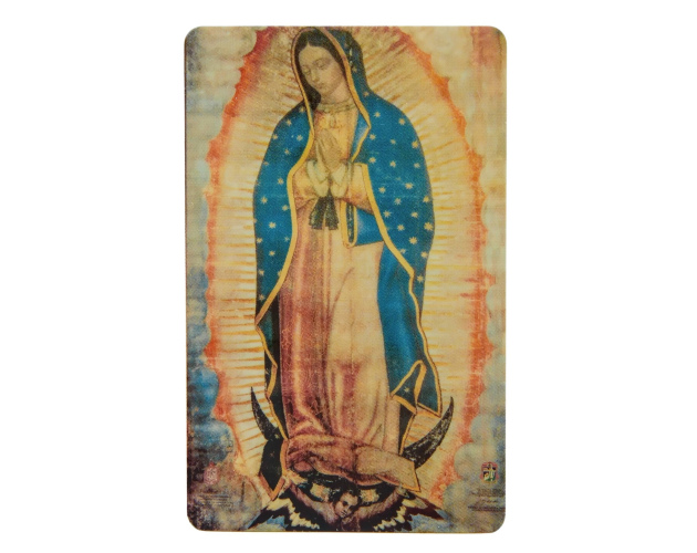 Karta z Modlitwą Matka Boża z Guadalupe – Obrazek Religijny