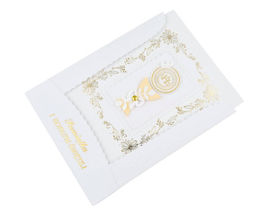 Pamiątka Pierwszej Komunii Świętej Kielich Złoty