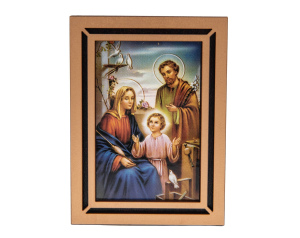 Obrazek religijny Mały z podstawką św. Rodzina