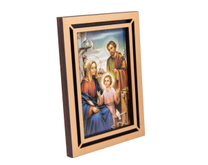 Obrazek religijny Mały z podstawką św. Rodzina