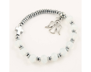 Bransoletka Komunijna 10 Dla Dziewczynki Kryształki