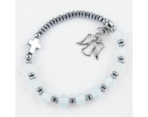 Bransoletka Komunijna 10 Dla Dziewczynki Kryształki