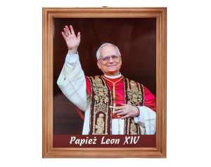Obrazek religijny Papież Leon XIV większy