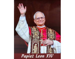 Papież Leon XIV Obrazek do książeczki
