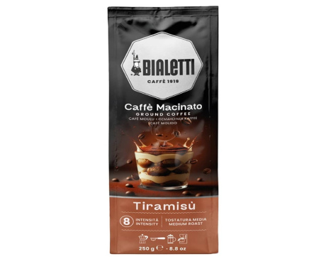 Kawa mielona Bialetti Caffe Macinato Espresso Tiramisu 250g