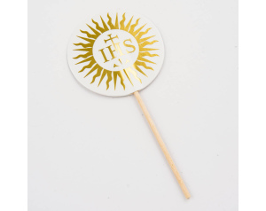 Toppery na tort komunijny babeczki Komunia Święta IHS 6szt