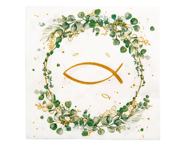 Serwetka Dekoracyjna  z Rybką