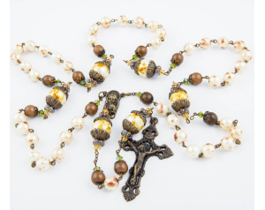 Różaniec Antyk Jasny