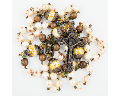 Różaniec Antyk Jasny