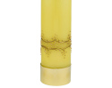 Świeca ołtarzowa olejowa żółta łezki