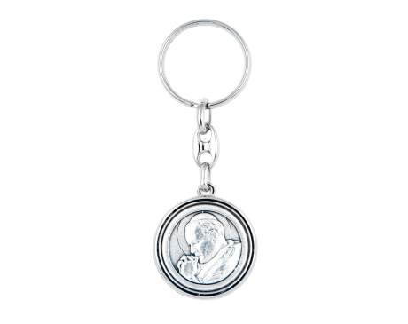 Brelok metalowy św. Jan Paweł II