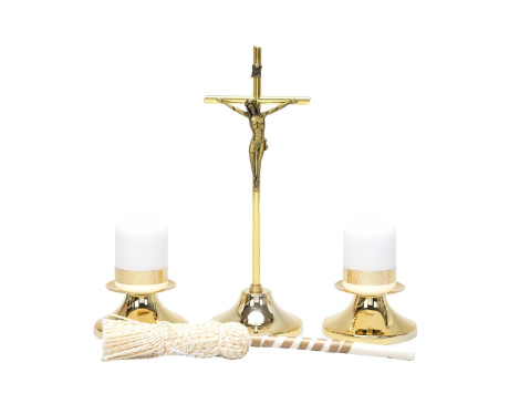 Komplet Kolędowy Prosty Kolor Złoty