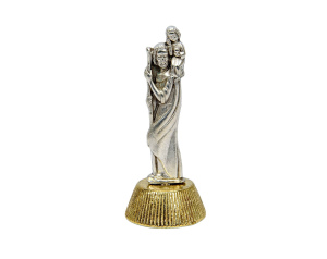 Figurka Metalowa św. Krzysztof