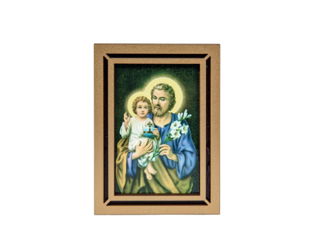 Obrazek religijny Mały z podstawką Święty Józef