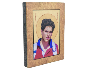 Obrazek z Ikoną Carlo Acutis