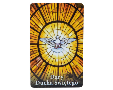 Karta z Modlitwą - Duch Święty