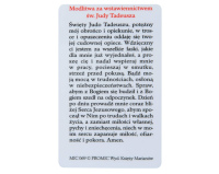 Karta z Modlitwą - Święty Juda Tadeusz