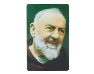 Karta z Modlitwą - Święty Ojciec Pio