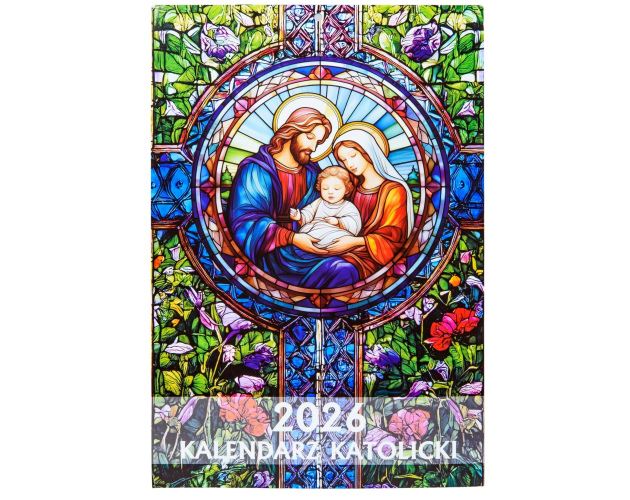 Kalendarz katolicki Święta Rodzina – religijny kalendarz ścienny na rok 2026