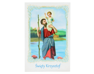 Obrazki ze świętym Krzysztofem, patronem kierowców