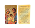 Karta Modlitewna święta Rodzina