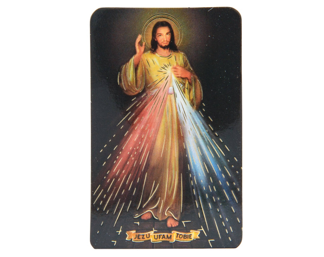 Karta Modlitewna Jezus Miłosierny