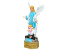 Figurka Anioł Stróż z dziećmi niebieski