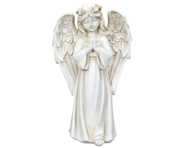 Figura Anioł z Wiankiem 40 cm