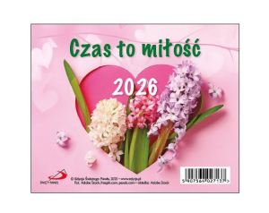 Kalendarz Na Biurko 2026 - Czas To Miłość