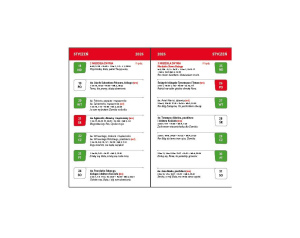 Kalendarz Liturgiczny 2026