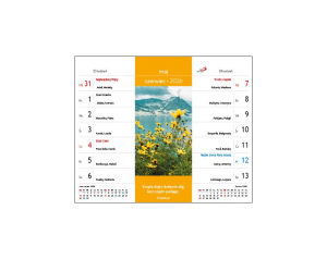 Kalendarz Na Biurko 2026 - Wszystko Ma Swój Czas