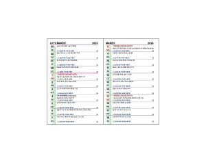 Kalendarz Biblijny 2026