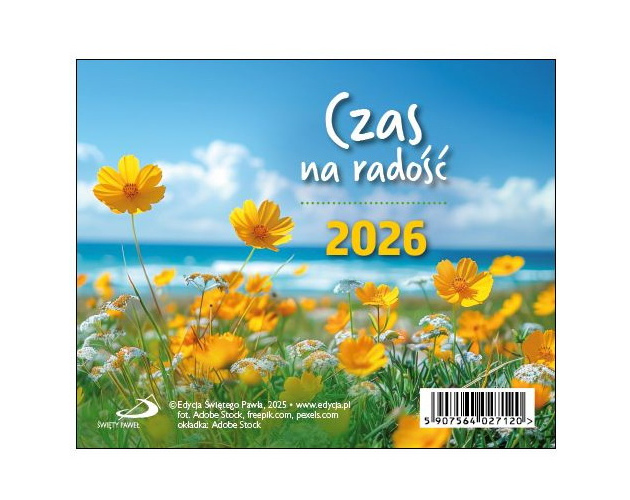 Kalendarz Na Biurko 2026 - Czas Na Radość