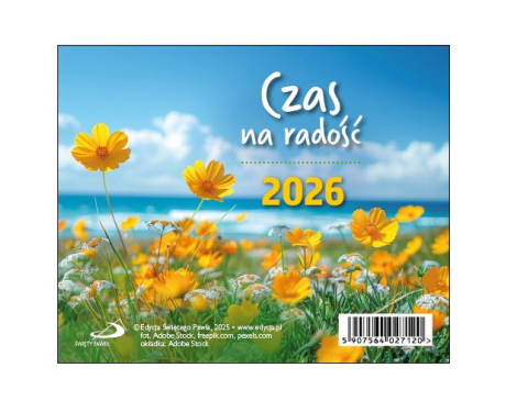 Kalendarz Na Biurko 2026 - Czas Na Radość