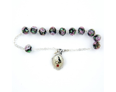 Różaniec Bransoletka Święta Rita