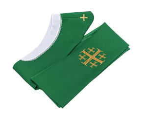 Stuła Koncelebry Zielona Krzyż