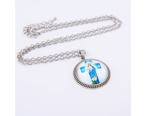 Medalion z Matką Boską Niepokalaną