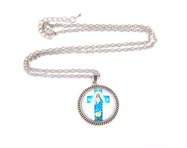 Medalion z Matką Boską Niepokalaną