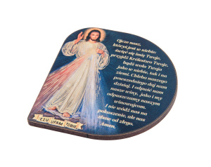 Magnes Z Jezusem Miłosiernym i modlitwą Ojcze nasz