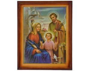 Obraz religijny w Ramie Święta Rodzina 50x70 cm