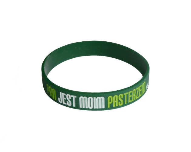 Opaska na rękę Pan jest moim pasterzem ciemnozielony