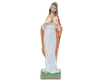 Figurka Serce Jezusa gipsowa 18 cm