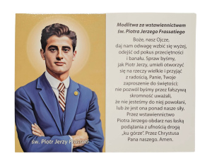 Obrazki do książeczki Św. Pier Giorgio Frassati