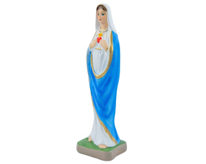 Figurka Serce Maryi gipsowa 18 cm