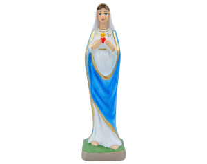 Figurka Serce Maryi gipsowa 18 cm